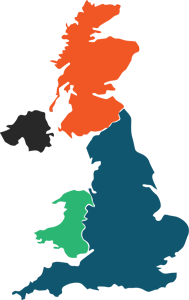 UK outline map